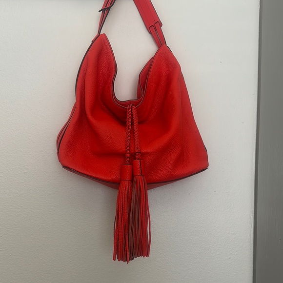 Rebecca Minkoff Handbags - Rebecca Minkoff Leather Tassel Hobo Bag